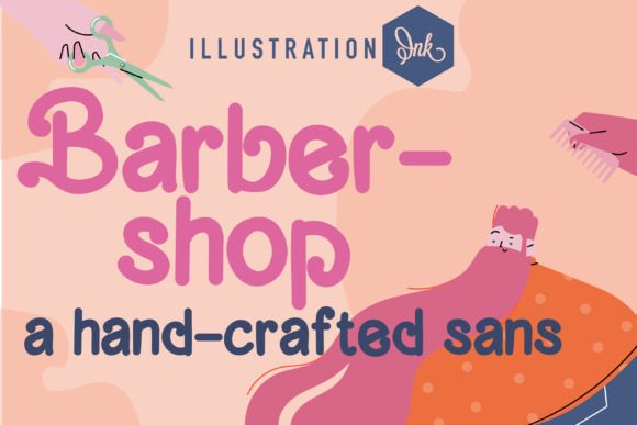 Barbershop: A Handwritten Font for Makers and Creators