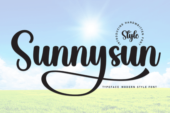 Boost Your Campaigns with Sunnysun: A Versatile Handwritten Font