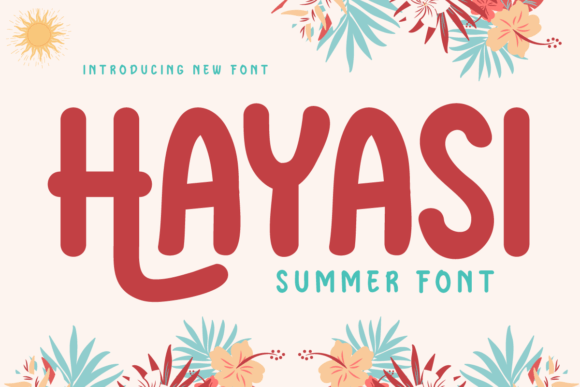Capturing Summer Vibes: Hayasi Font for Dynamic Campaigns