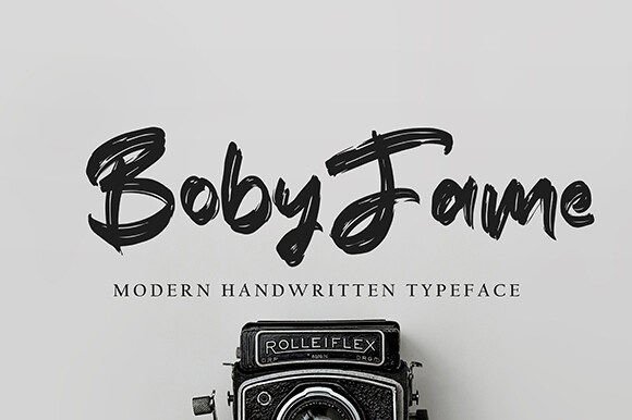 Discover Bobyfame: A Font for Eye-Catching Campaigns