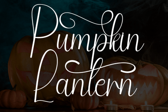 Discover Pumpkin Lantern: A Charming Handwritten Font
