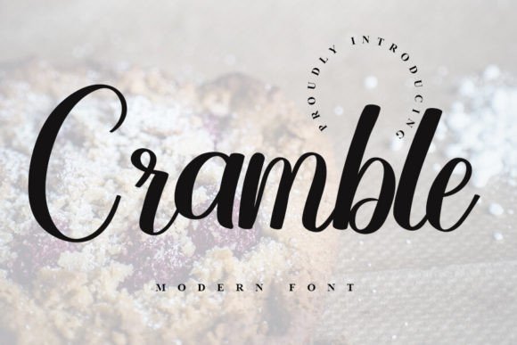 Discover the Charm of Cramble: A Perfect Font for Makers