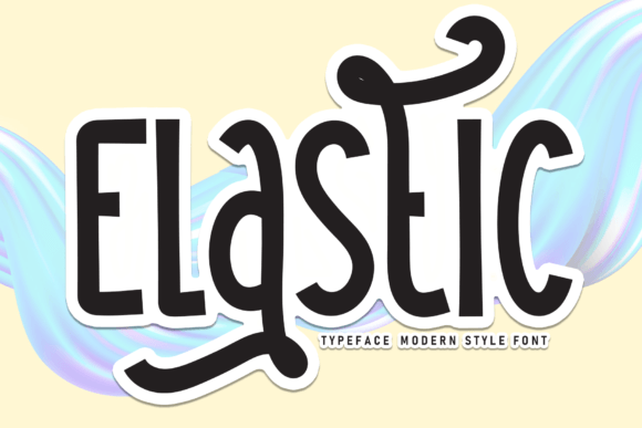 Elastic: A Charming Handwritten Font for Creative Web Design