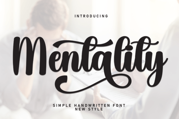 Elevate Your Brand with Mentality: A Versatile Script Font