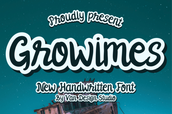 Enhance Your Craft with the Charming Growimes Font