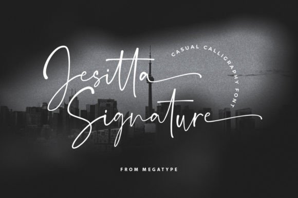 Jesitta Signature: A Graceful Script for Your Brand