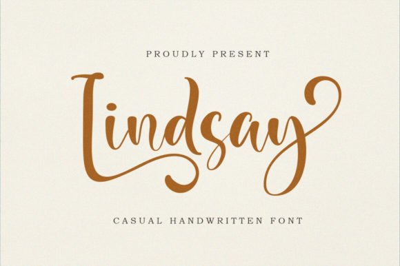 Lindsay: A Handwritten Font for Elegant Web Design