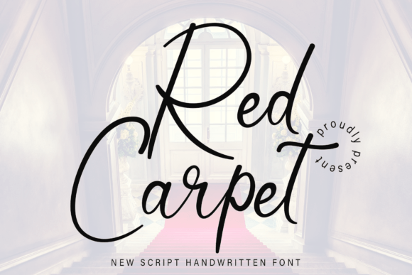 Red Carpet: A Stylish Script Font for Elegant Web Design