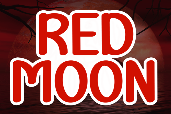 Red Moon: A Charming Handwritten Display Font for Web Design