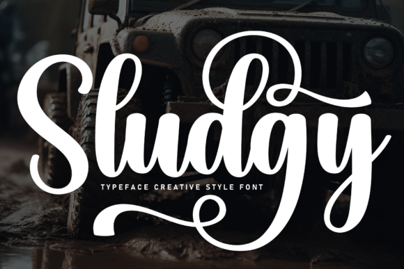Sludgy: A Handwritten Font for Creative Makers