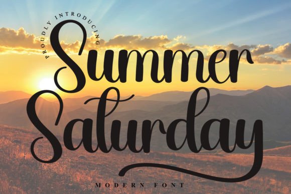 Summer Saturday: The Perfect Handwritten Font for Your Next Campaign