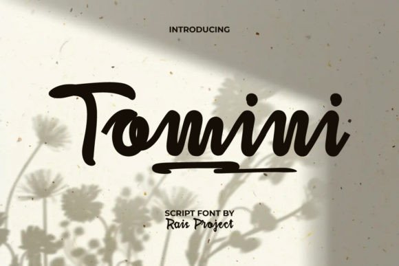 Tomini: The Perfect Script Font for Engaging Visuals