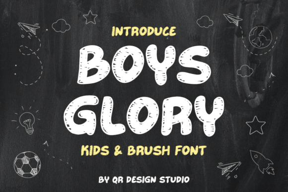 Transform Your Brand with Boys Glory: A Friendly Display Font