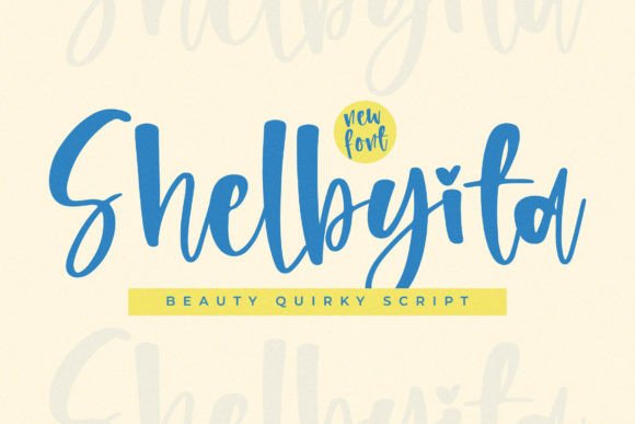 Transform Your Brand with Shelbyita: A Versatile Script Font