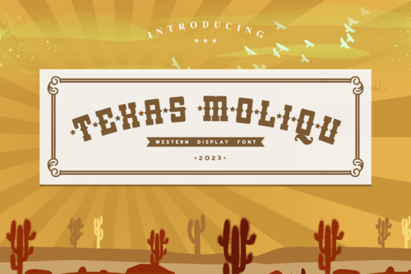 Transform Your Brand with Texas Moliqu: A Bold, Vintage Font