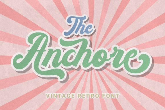 Unleash Creativity with The Anchore Font