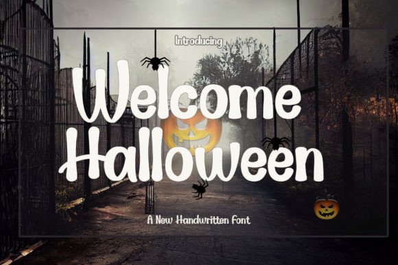Welcome Halloween: A Delicate Font for Creative Branding
