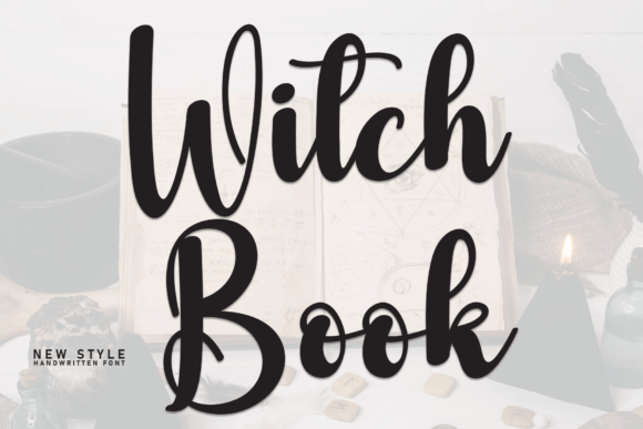 Witch Book: A Spellbinding Script Font